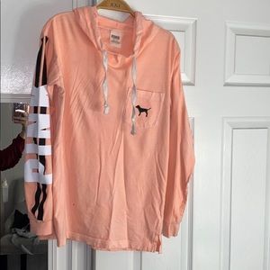 Pink hoodie